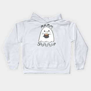 Mmmm soooooup ghost Kids Hoodie